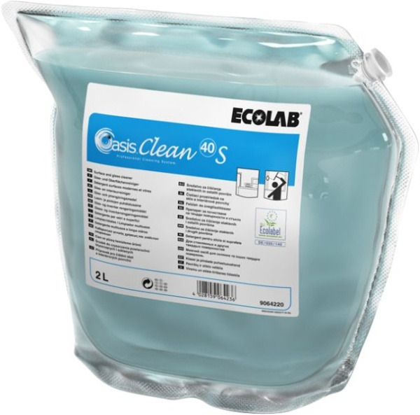 Yleis- ja lasinpuhdistusaine Oasis Clean S40