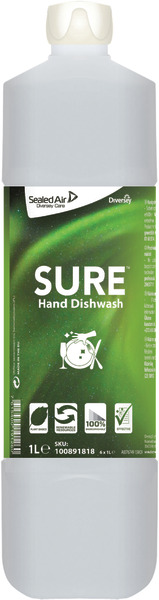 Käsitiskiaine Sure Hand Dishwash