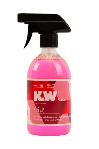 Saniteettitilojen puhdistusaine KW Red