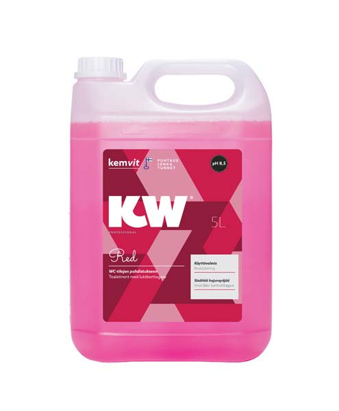 Saniteettitilojen puhdistusaine KW Red