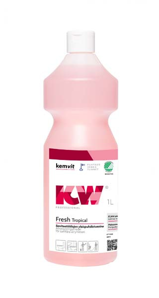 Saniteettitilojen puhdistusaine KW Fresh Tropical