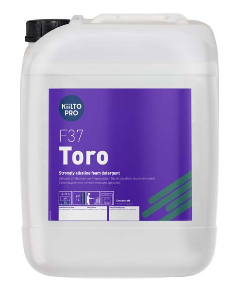 Vaahtoava pesuaine Kiilto F37 Toro